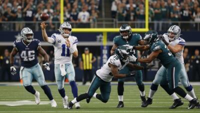 Cowboys vs Eagles Pronóstico | 23 Noviembre 2025