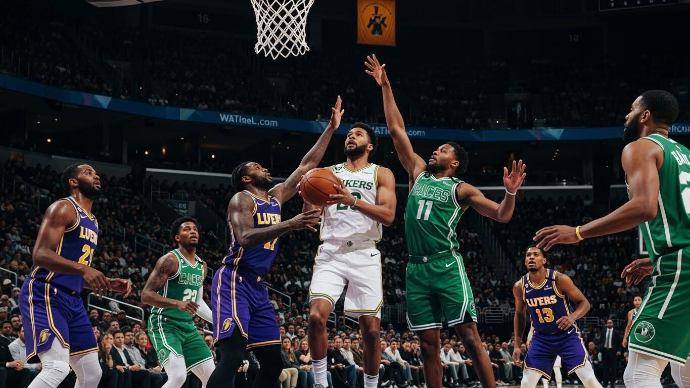 Lakers y Bucks chocan con bajas y presión
