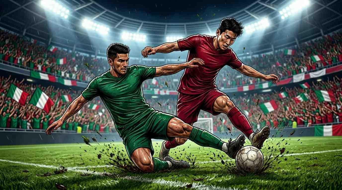 México y Corea del Sur disputan un intenso duelo de la fase de grupos del Mundial 2026.