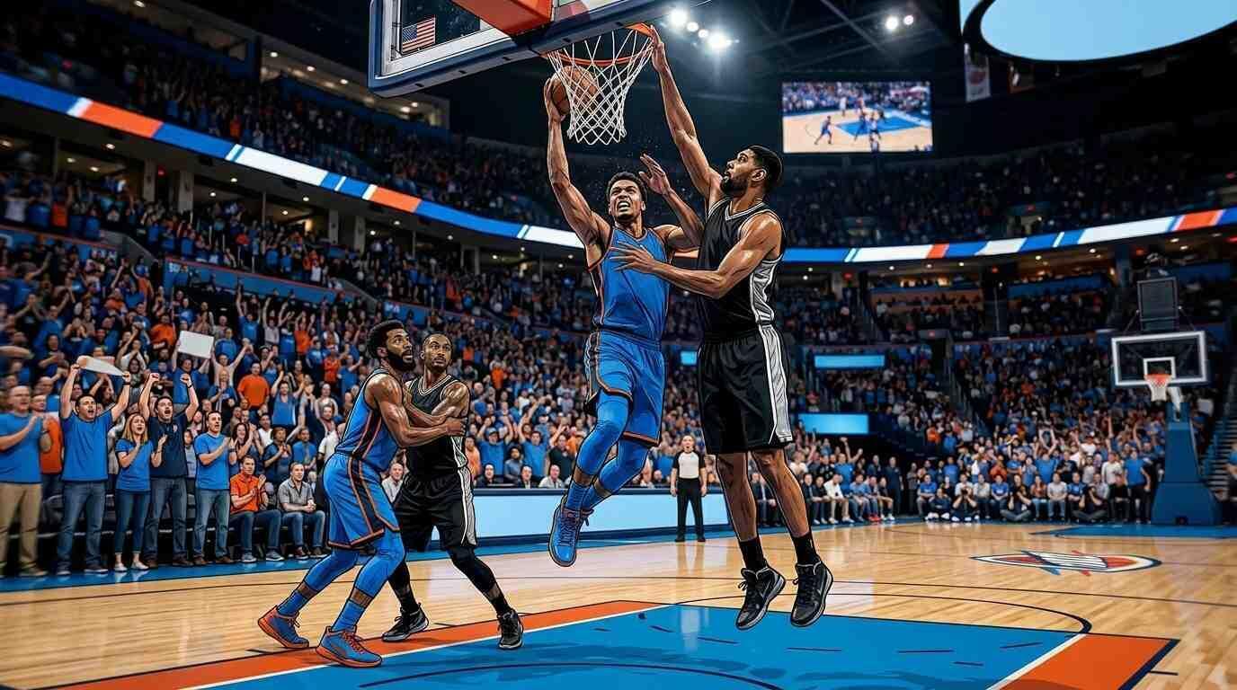 Thunder vs Spurs: hora y dónde ver Juego 2