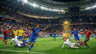 Jugadores de selecciones favoritas luchan por el trofeo del Mundial 2026.
